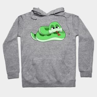 Snake with green Stains Hoodie